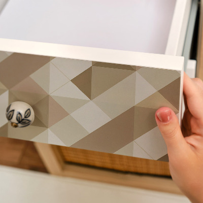 Dekoratyvinė plėvelė baldams Geometrinis raštas