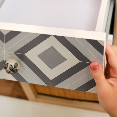 Baldų plėvelė Geometrinės plytelės