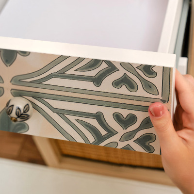 Baldų plėvelė Vintažinės plytelės