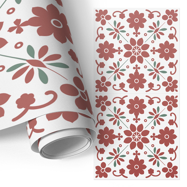 Lipni baldų plėvelė Liaudies gėlės