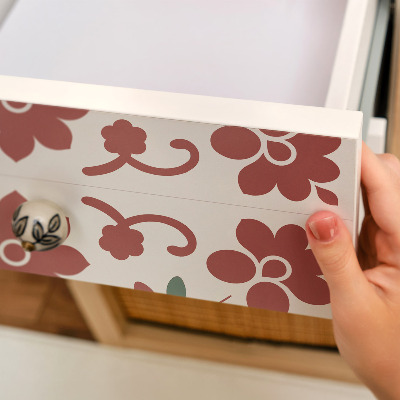 Lipni baldų plėvelė Liaudies gėlės