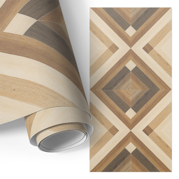 Lipni plėvelė baldams Medinė mozaika