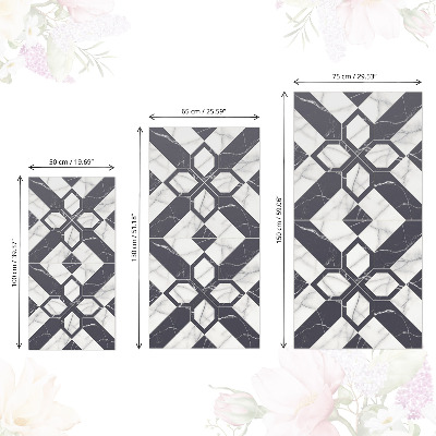 Klijuojama plėvelė baldams Geometrinis elegancija