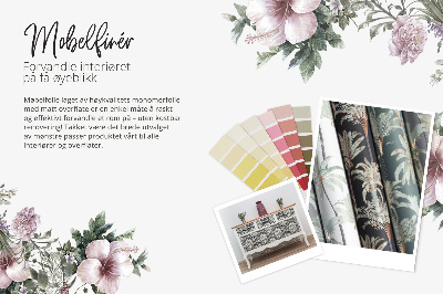 Lipni baldų plėvelė Botaninis raštas