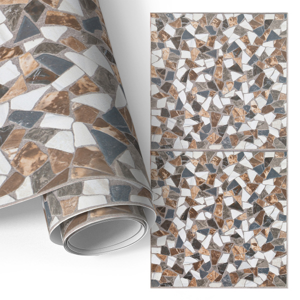 Lipni plėvelė baldams Akmens mozaika