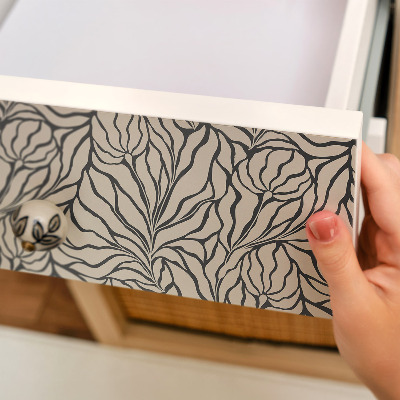 Lipni plėvelė baldams Lapų sudėtis