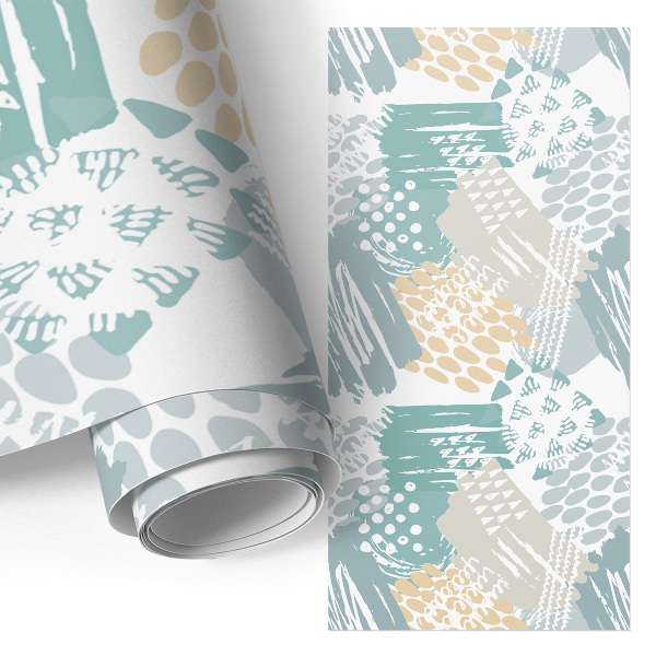 Klijuojama plėvelė baldams Šiuolaikinė abstrakcija