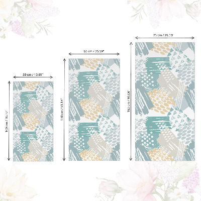 Klijuojama plėvelė baldams Šiuolaikinė abstrakcija