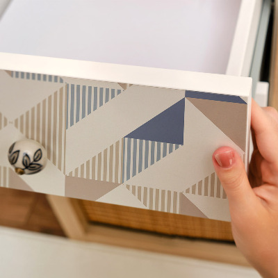 Lipni plėvelė baldams Geometriniai raštai