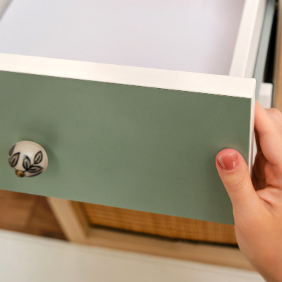 Vinilinė lipni plėvelė Prislopinta žalia spalva