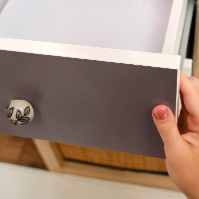 Dekoratyvinė plėvelė baldams Pilka spalva