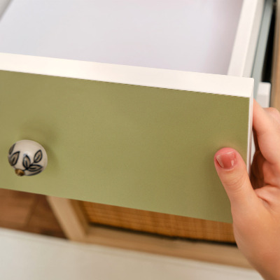 Lipni plėvelė baldams Žalias vintažinis