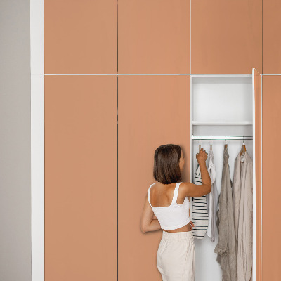 Baldų plėvelė Pastelinė oranžinė