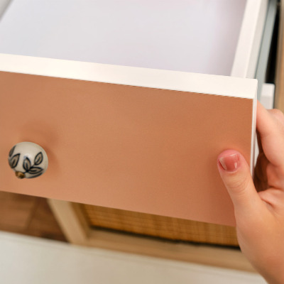 Baldų plėvelė Pastelinė oranžinė