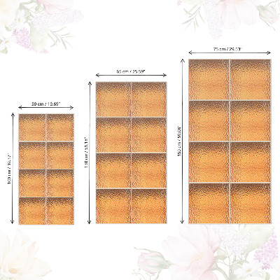 Dekoratyvinė plėvelė baldams Stiklo blokeliai