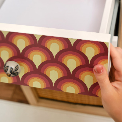 Lipni baldų plėvelė Retro raštas