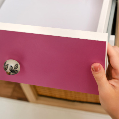 Dekoratyvinė plėvelė baldams Intensyvi rožinė