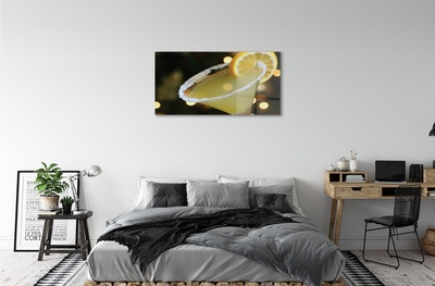 Staklena slika Koktel od limuna