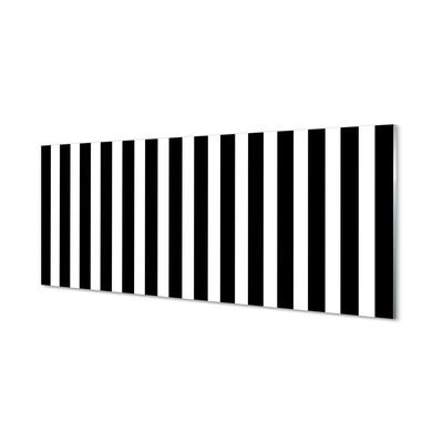 Staklena slika Geometrijske zebraste pruge