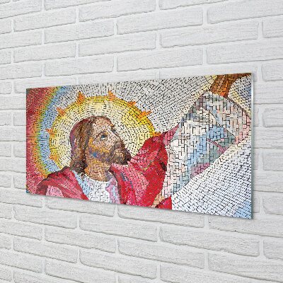 Fotografija na staklu Isusov mozaik