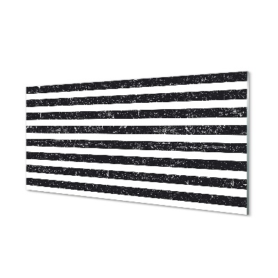 Staklena slika za zid Mrlje od zebrinih pruga