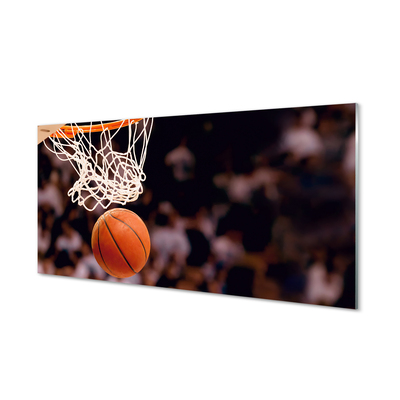 Staklena slika Košarkaška lopta