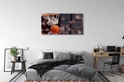 Staklena slika Košarkaška lopta