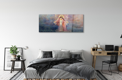 Staklena slika za zid Isus
