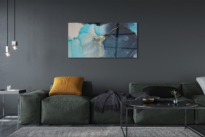 Staklena slika Mramorna kamena apstrakcija