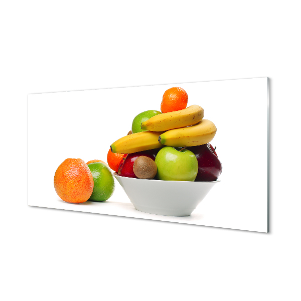 Staklena slika Voće u zdjeli