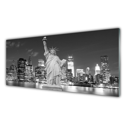 Staklena slika Kip slobode New York