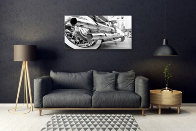 Fotografija na staklu Motor Art