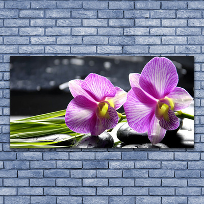 Staklena slika za zid Cvijeće Biljna priroda
