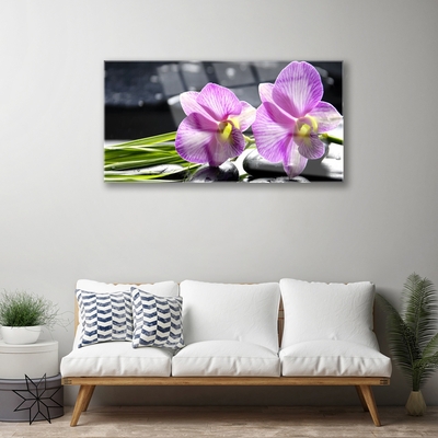 Staklena slika za zid Cvijeće Biljna priroda