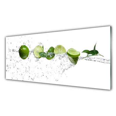 Staklena slika Lime Water Kitchen