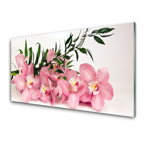 Staklena slika Orchid Flowers Spa