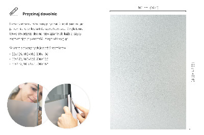 Película fosca para vidro translúcida