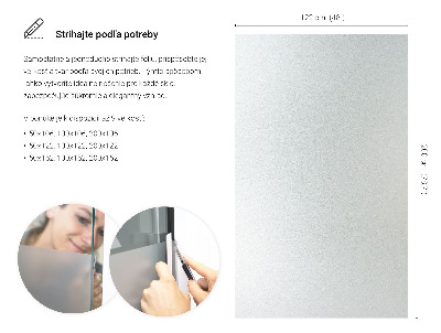 Película fosca para vidro translúcida