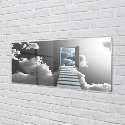 Zidna obloga za kuhinju Oblačne stepenice vrata