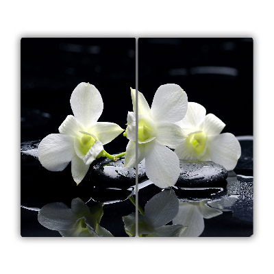 Daska za rezanje Bijeli cvijet orhideje