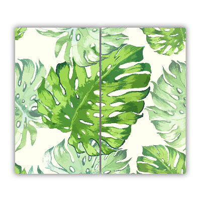 Staklena daska za rezanje Tropsko lišće