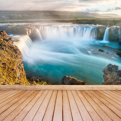 Zidna tapeta Vodopad Godafoss