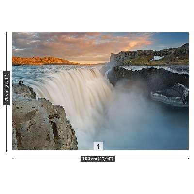 Zidna tapeta Vodopad Dettifoss