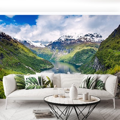 Foto tapeta Fjord Norveška