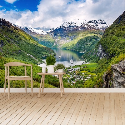 Foto tapeta Fjord Norveška