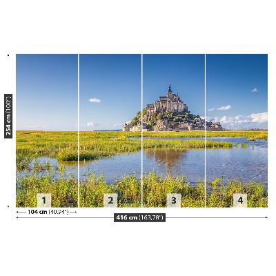 Zidna tapeta Le Mont SaintMichel