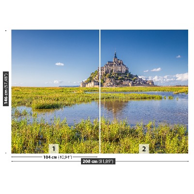 Zidna tapeta Le Mont SaintMichel