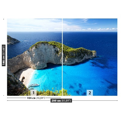 Zidna tapeta Plaža Navagio