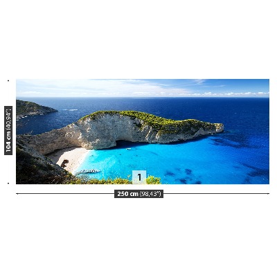 Zidna tapeta Plaža Navagio