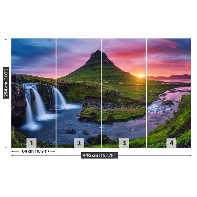 Zidna tapeta Vulkan Kirkjufell